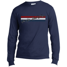 Load image into Gallery viewer, &#39;Love Has Made Us Free&#39; with Stripes Long Sleeve