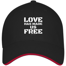 Load image into Gallery viewer, Love Has Made Us Free Cap