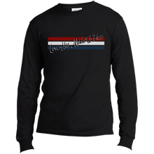Load image into Gallery viewer, &#39;Love Has Made Us Free&#39; with Stripes Long Sleeve
